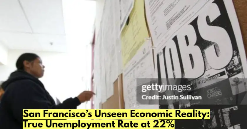 San Francisco’s Unseen Economic Reality: True Unemployment Rate at 22%