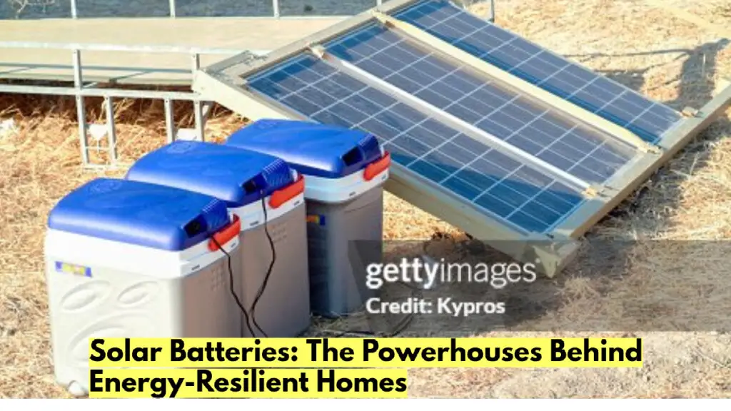 Solar batteries