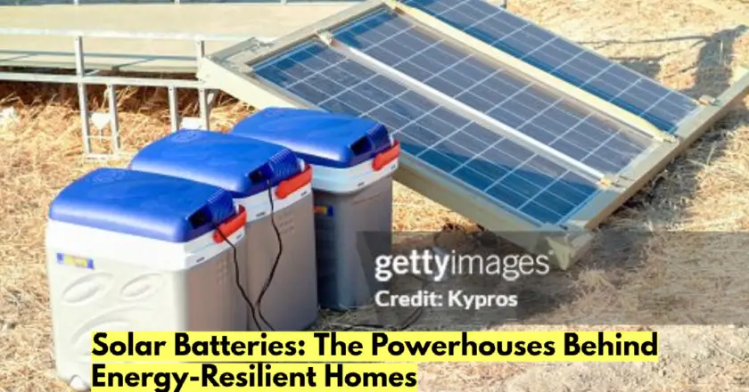 Solar Batteries: The Powerhouses Behind Energy-Resilient Homes